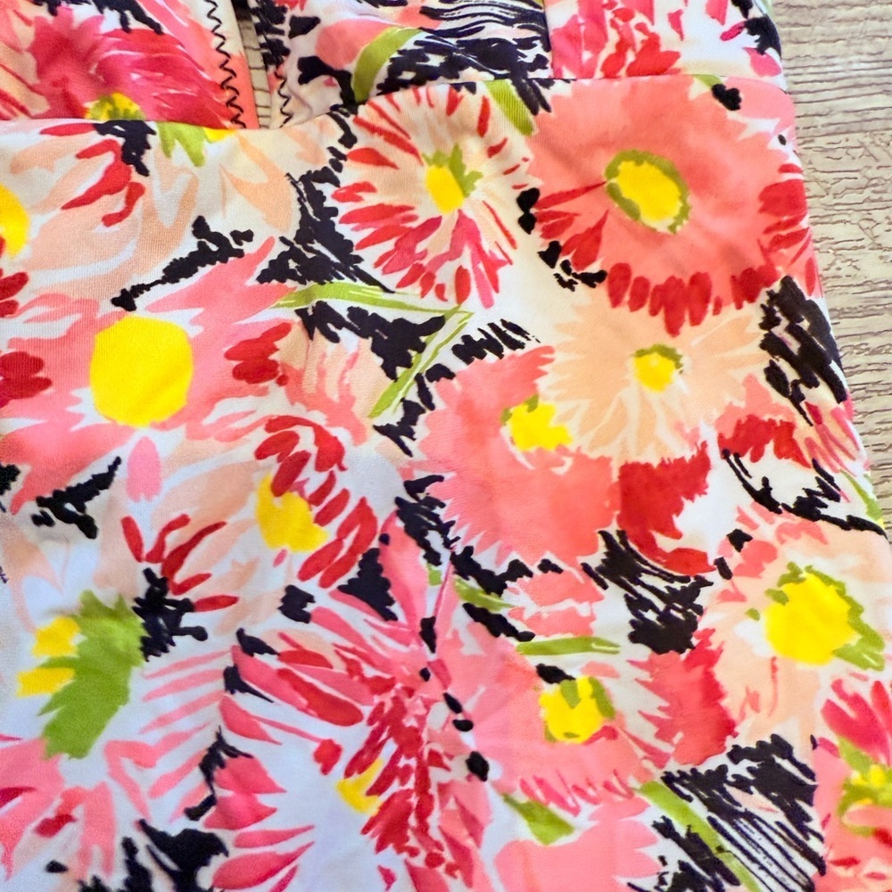 Stella McCartney Pink Floral One Piece Swimsuit NWT - Picture 7 of 16